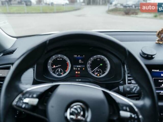 Білий Шкода Kodiaq, об'ємом двигуна 1.98 л та пробігом 100 тис. км за 34000 $, фото 20 на Automoto.ua