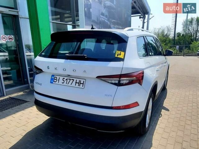 Белый Шкода Kodiaq, объемом двигателя 1.98 л и пробегом 90 тыс. км за 32000 $, фото 1 на Automoto.ua