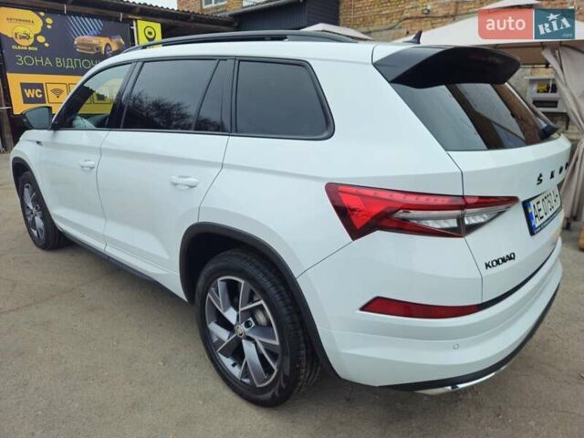 Белый Шкода Kodiaq, объемом двигателя 1.98 л и пробегом 44 тыс. км за 39000 $, фото 2 на Automoto.ua