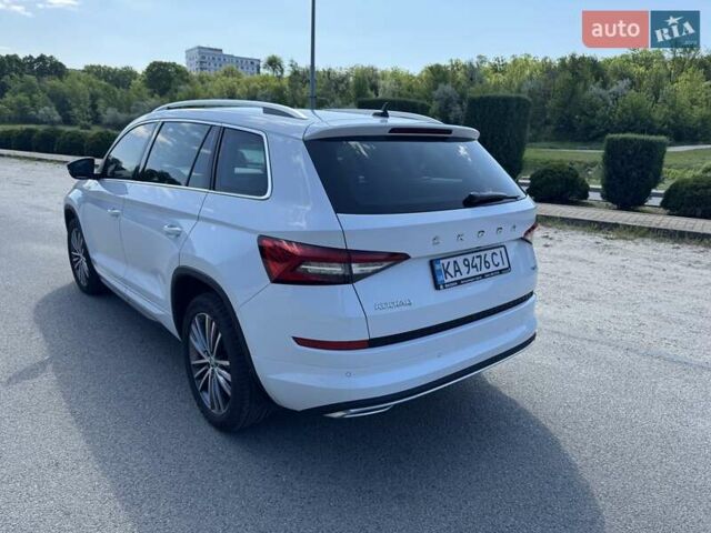 Белый Шкода Kodiaq, объемом двигателя 1.98 л и пробегом 104 тыс. км за 35300 $, фото 9 на Automoto.ua