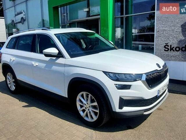 Белый Шкода Kodiaq, объемом двигателя 1.98 л и пробегом 90 тыс. км за 32000 $, фото 2 на Automoto.ua