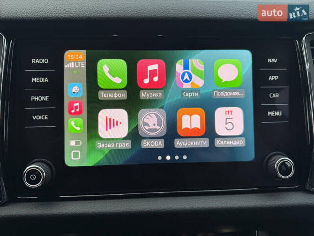 Білий Шкода Kodiaq, об'ємом двигуна 1.98 л та пробігом 192 тис. км за 24900 $, фото 21 на Automoto.ua