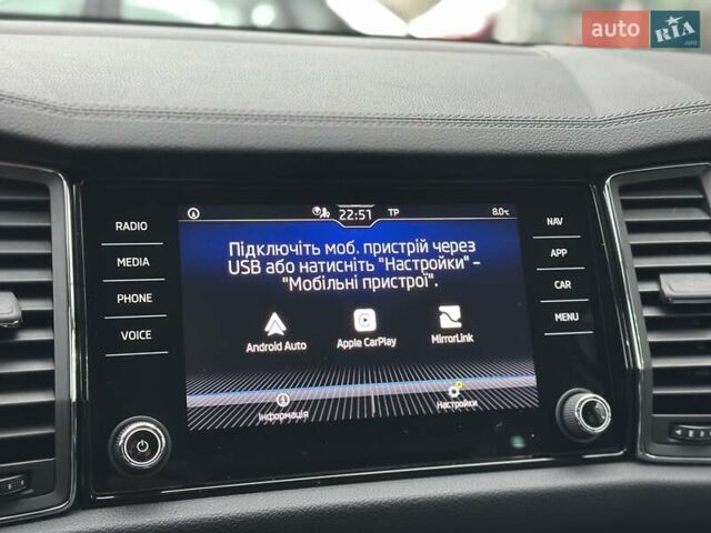 Белый Шкода Kodiaq, объемом двигателя 1.98 л и пробегом 131 тыс. км за 30990 $, фото 26 на Automoto.ua