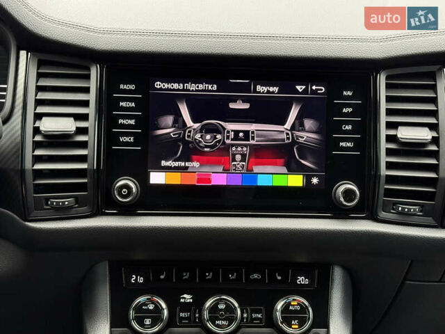 Білий Шкода Kodiaq, об'ємом двигуна 2 л та пробігом 154 тис. км за 37499 $, фото 67 на Automoto.ua