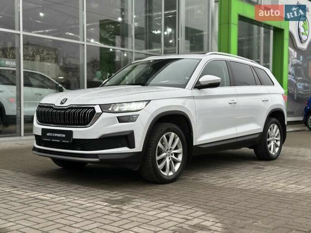 Белый Шкода Kodiaq, объемом двигателя 1.98 л и пробегом 131 тыс. км за 30990 $, фото 8 на Automoto.ua