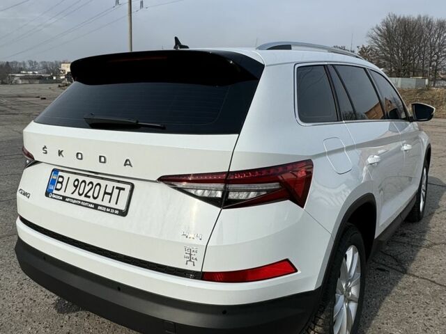 Білий Шкода Kodiaq, об'ємом двигуна 2 л та пробігом 9 тис. км за 43900 $, фото 5 на Automoto.ua