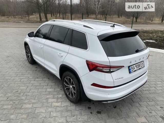 Білий Шкода Kodiaq, об'ємом двигуна 1.98 л та пробігом 27 тис. км за 45000 $, фото 5 на Automoto.ua