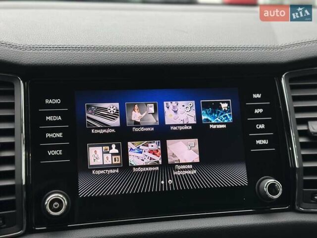 Белый Шкода Kodiaq, объемом двигателя 1.98 л и пробегом 131 тыс. км за 30990 $, фото 28 на Automoto.ua