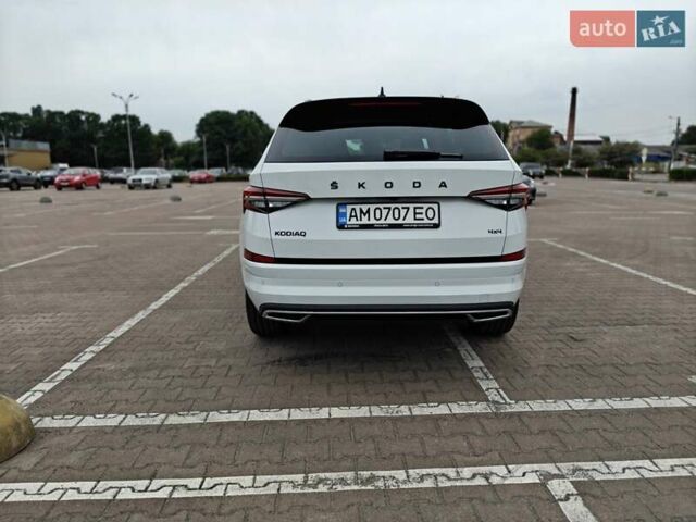 Белый Шкода Kodiaq, объемом двигателя 1.97 л и пробегом 21 тыс. км за 50000 $, фото 9 на Automoto.ua