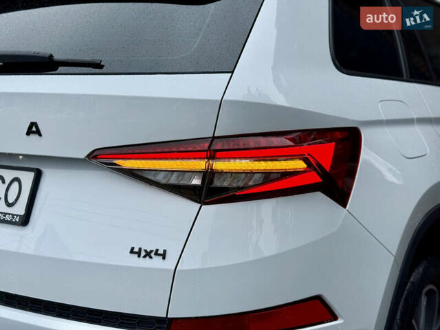 Білий Шкода Kodiaq, об'ємом двигуна 2 л та пробігом 154 тис. км за 37499 $, фото 15 на Automoto.ua