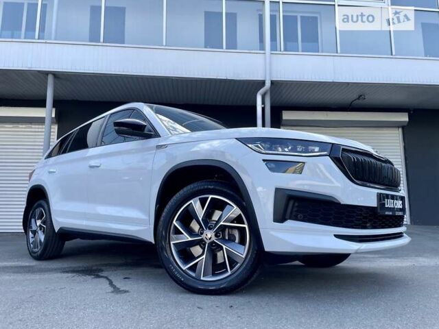 Белый Шкода Kodiaq, объемом двигателя 2 л и пробегом 10 тыс. км за 44500 $, фото 17 на Automoto.ua