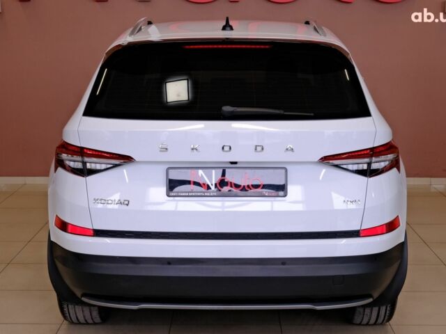 Білий Шкода Kodiaq, об'ємом двигуна 2 л та пробігом 59 тис. км за 29900 $, фото 5 на Automoto.ua