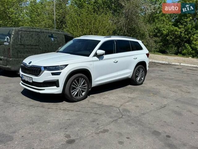Білий Шкода Kodiaq, об'ємом двигуна 1.98 л та пробігом 44 тис. км за 41500 $, фото 35 на Automoto.ua