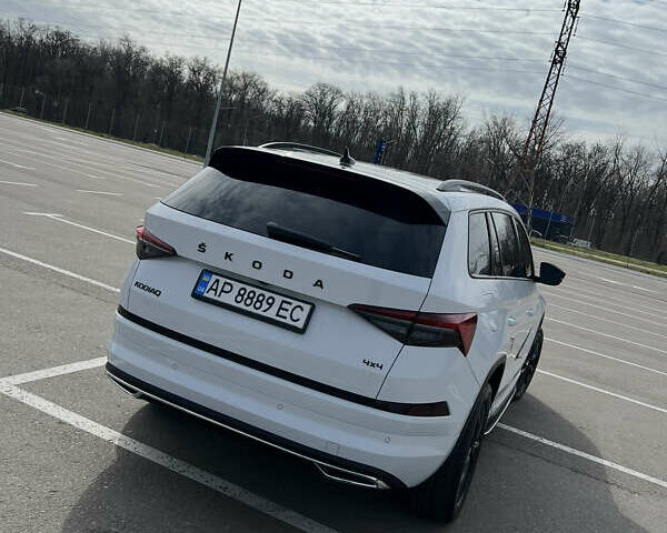 Шкода Kodiaq 2022 в Запорожье на Automoto.ua Белый Шкода Kodiaq, объемом двигателя 2 л и пробегом 65 тыс. км за 42000 $, фото 11 на Automoto.ua