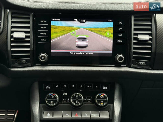 Білий Шкода Kodiaq, об'ємом двигуна 2 л та пробігом 154 тис. км за 37499 $, фото 65 на Automoto.ua