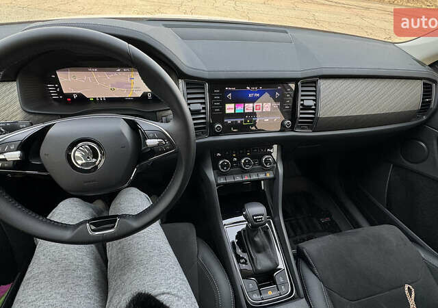 Белый Шкода Kodiaq, объемом двигателя 2 л и пробегом 9 тыс. км за 43900 $, фото 21 на Automoto.ua