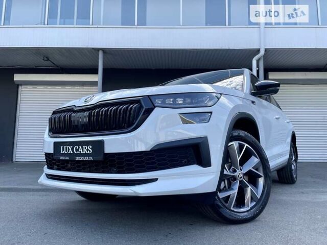 Белый Шкода Kodiaq, объемом двигателя 2 л и пробегом 10 тыс. км за 44500 $, фото 11 на Automoto.ua