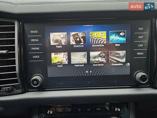 Білий Шкода Kodiaq, об'ємом двигуна 1.97 л та пробігом 25 тис. км за 43890 $, фото 47 на Automoto.ua
