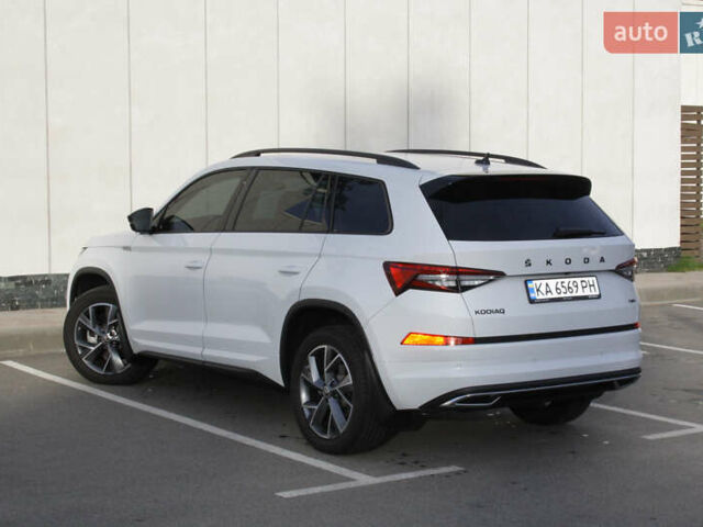 Белый Шкода Kodiaq, объемом двигателя 1.97 л и пробегом 24 тыс. км за 45100 $, фото 6 на Automoto.ua