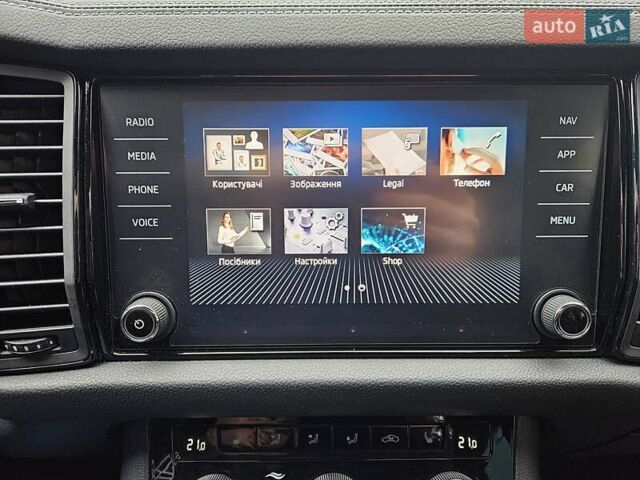 Білий Шкода Kodiaq, об'ємом двигуна 1.97 л та пробігом 25 тис. км за 43890 $, фото 48 на Automoto.ua