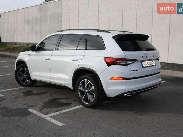 Белый Шкода Kodiaq, объемом двигателя 1.97 л и пробегом 24 тыс. км за 45100 $, фото 15 на Automoto.ua