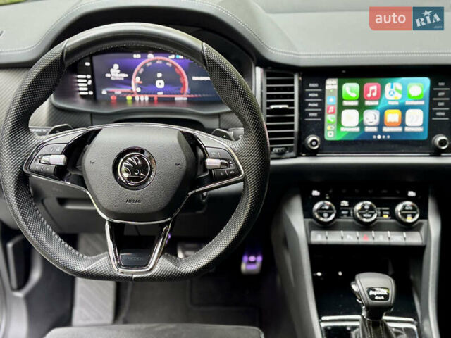 Білий Шкода Kodiaq, об'ємом двигуна 1.97 л та пробігом 24 тис. км за 45300 $, фото 13 на Automoto.ua
