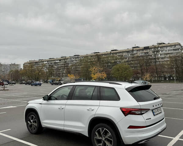 Білий Шкода Kodiaq, об'ємом двигуна 1.97 л та пробігом 36 тис. км за 45000 $, фото 3 на Automoto.ua