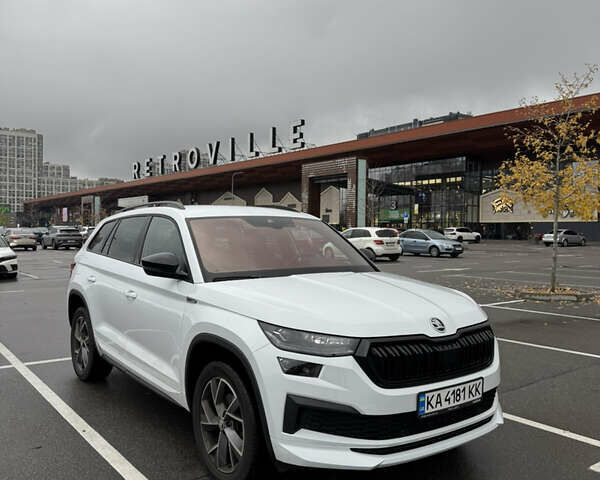 Білий Шкода Kodiaq, об'ємом двигуна 1.97 л та пробігом 36 тис. км за 45000 $, фото 7 на Automoto.ua