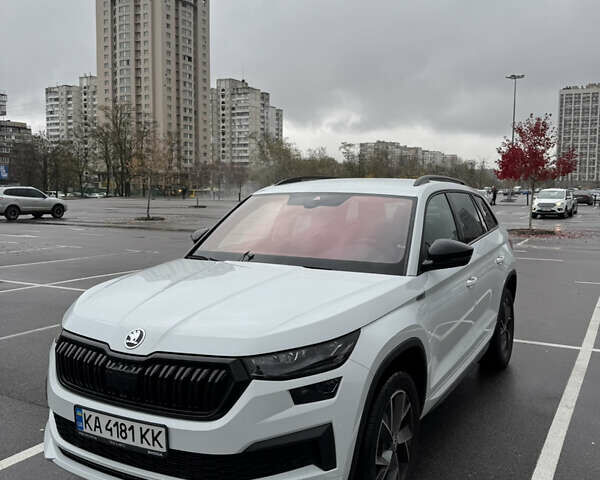 Білий Шкода Kodiaq, об'ємом двигуна 1.97 л та пробігом 36 тис. км за 45000 $, фото 1 на Automoto.ua
