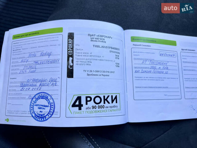 Білий Шкода Kodiaq, об'ємом двигуна 1.97 л та пробігом 79 тис. км за 38700 $, фото 71 на Automoto.ua