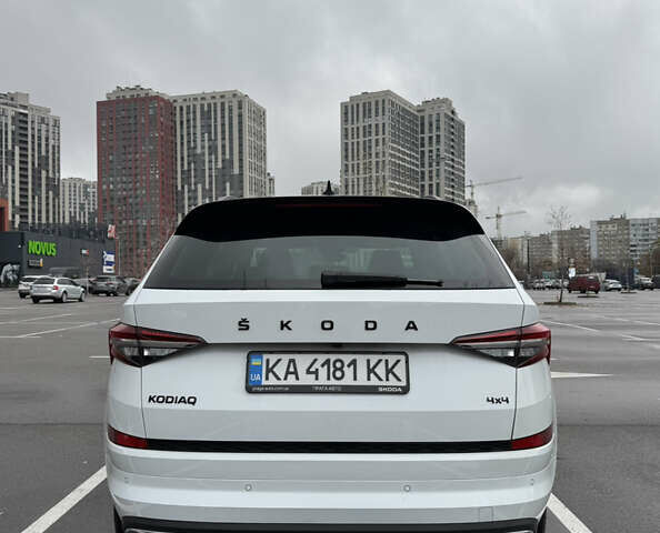 Білий Шкода Kodiaq, об'ємом двигуна 1.97 л та пробігом 36 тис. км за 45000 $, фото 4 на Automoto.ua