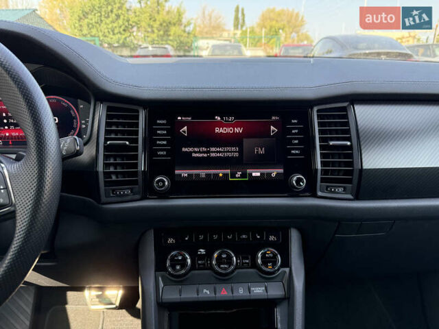 Білий Шкода Kodiaq, об'ємом двигуна 1.98 л та пробігом 13 тис. км за 40500 $, фото 23 на Automoto.ua