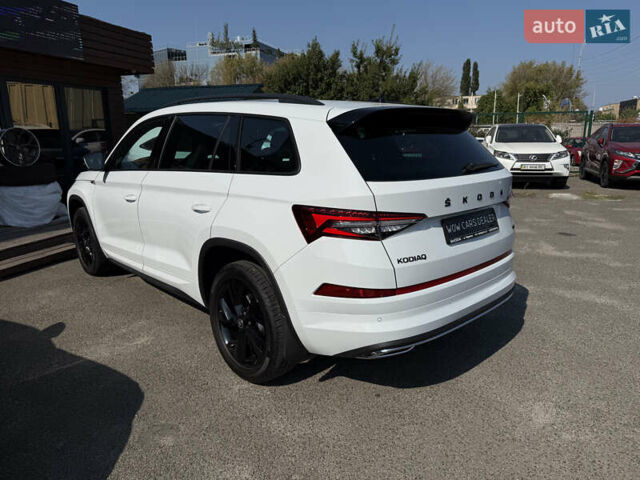 Білий Шкода Kodiaq, об'ємом двигуна 1.98 л та пробігом 13 тис. км за 40500 $, фото 12 на Automoto.ua