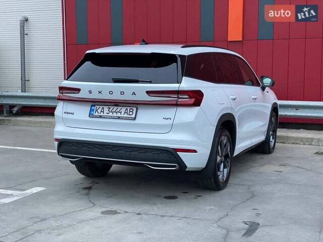 Белый Шкода Kodiaq, объемом двигателя 1.98 л и пробегом 7 тыс. км за 47999 $, фото 12 на Automoto.ua