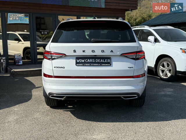 Білий Шкода Kodiaq, об'ємом двигуна 1.98 л та пробігом 13 тис. км за 40500 $, фото 11 на Automoto.ua
