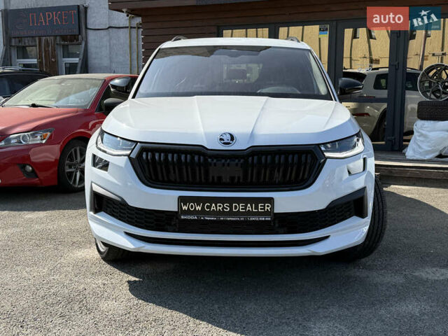 Білий Шкода Kodiaq, об'ємом двигуна 1.98 л та пробігом 13 тис. км за 40500 $, фото 1 на Automoto.ua