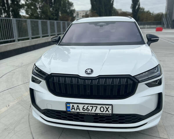 Білий Шкода Kodiaq, об'ємом двигуна 1.97 л та пробігом 7 тис. км за 49999 $, фото 1 на Automoto.ua