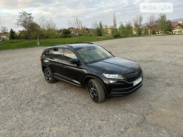 Черный Шкода Kodiaq, объемом двигателя 1.97 л и пробегом 153 тыс. км за 34700 $, фото 10 на Automoto.ua