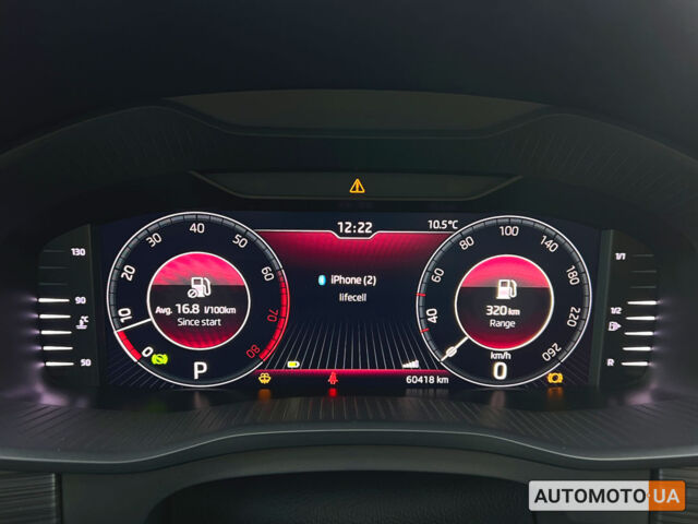 Чорний Шкода Kodiaq, об'ємом двигуна 2 л та пробігом 60 тис. км за 26500 $, фото 20 на Automoto.ua