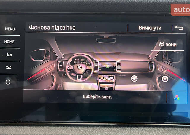 Чорний Шкода Kodiaq, об'ємом двигуна 1.97 л та пробігом 169 тис. км за 29450 $, фото 48 на Automoto.ua