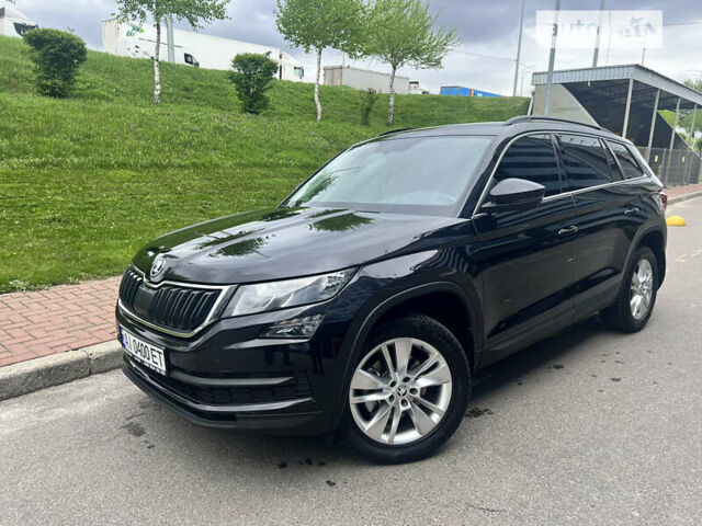 Черный Шкода Kodiaq, объемом двигателя 2 л и пробегом 139 тыс. км за 28500 $, фото 11 на Automoto.ua