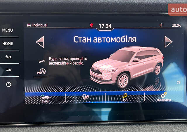 Чорний Шкода Kodiaq, об'ємом двигуна 1.97 л та пробігом 169 тис. км за 29450 $, фото 33 на Automoto.ua
