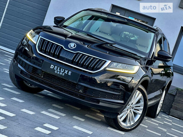 Черный Шкода Kodiaq, объемом двигателя 2 л и пробегом 180 тыс. км за 29900 $, фото 6 на Automoto.ua