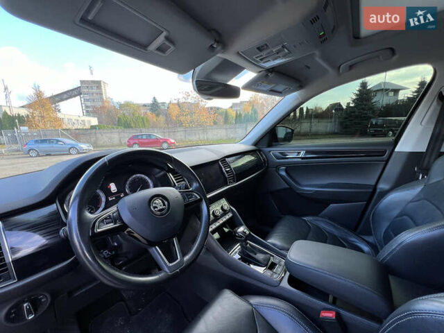 Черный Шкода Kodiaq, объемом двигателя 2 л и пробегом 200 тыс. км за 25700 $, фото 14 на Automoto.ua