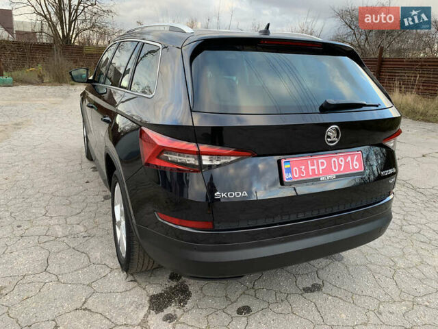 Черный Шкода Kodiaq, объемом двигателя 1.97 л и пробегом 129 тыс. км за 28500 $, фото 12 на Automoto.ua