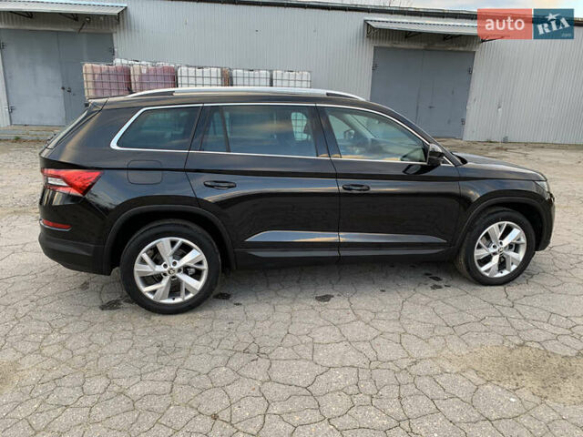 Черный Шкода Kodiaq, объемом двигателя 1.97 л и пробегом 129 тыс. км за 28500 $, фото 6 на Automoto.ua
