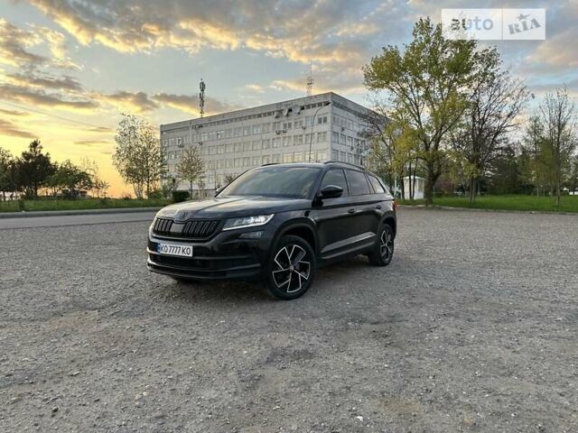 Черный Шкода Kodiaq, объемом двигателя 1.97 л и пробегом 153 тыс. км за 34700 $, фото 1 на Automoto.ua