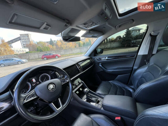 Черный Шкода Kodiaq, объемом двигателя 2 л и пробегом 200 тыс. км за 25700 $, фото 17 на Automoto.ua