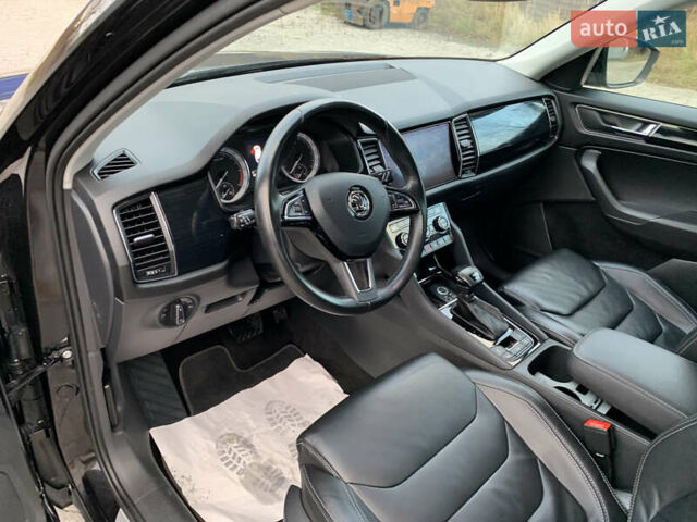 Черный Шкода Kodiaq, объемом двигателя 1.97 л и пробегом 129 тыс. км за 28500 $, фото 22 на Automoto.ua