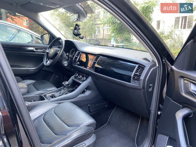 Черный Шкода Kodiaq, объемом двигателя 1.97 л и пробегом 204 тыс. км за 26399 $, фото 6 на Automoto.ua